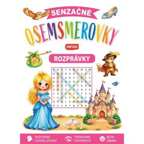 Senzačné osemsmerovky pre deti - Rozprávky