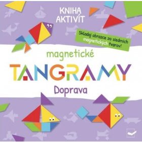 Kniha aktivít magnetické TANGRAMY - Doprava