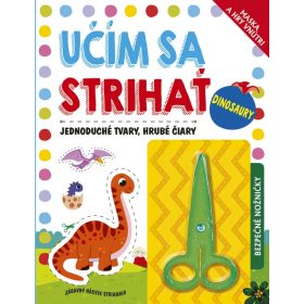 Učím sa strihať: Dinosaury
