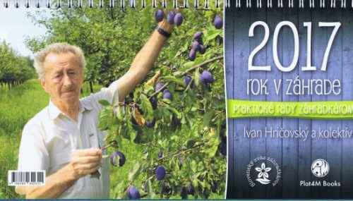 Rok v záhrade 2017- stolový kalendár