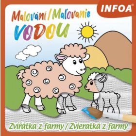   Malování vodou - Zvířatká z farmy / Maľovanie vodou - Zvieratká z farmy