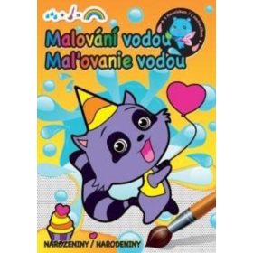 Narodeniny maľovanie vodou