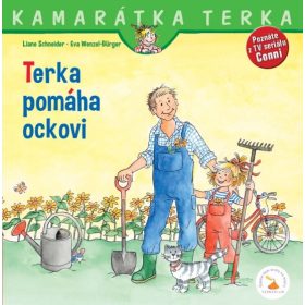 Terka pomáha ockovi