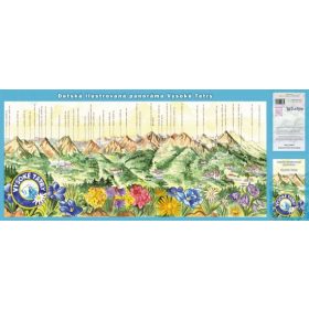 Detská ilustrovaná panoráma Vysoké Tatry - hravá škola