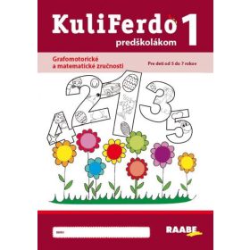   Kuliferdo predškolákom 1 - grafomotorické a matematické zručnosti PZ