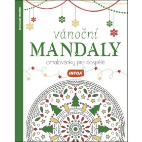Vánoční mandaly - Omalovánky pro dospělé