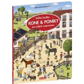 Veľká knižka KONE & PONÍKY pre malých rozprávačov
