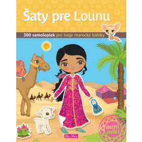 Šaty pre LOUNU - Kniha samolepiek