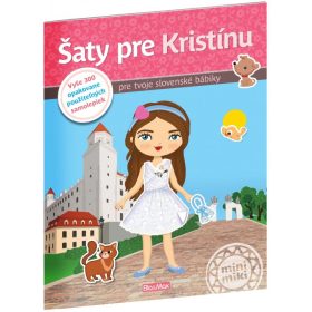 Šaty pre KRISTÍNU - Kniha samolepiek
