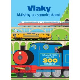 Vlaky - aktivity so samolepkami