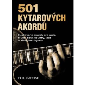   501 kytarových akordů - Ilustrované akordy pro rock, blues, soul, country, jazz a klasickou kytaru