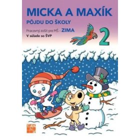 Zima - Micka a Maxík idú do školy PZ