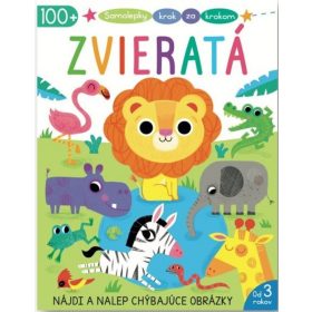 Zvieratá - Samolepky krok za krokom