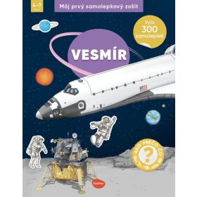 Môj prvý samolepkový zošit – VESMÍR