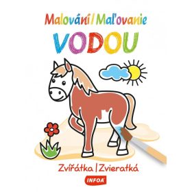 Maľovanie vodou - Zvieratká