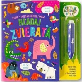 Hľadaj zvieratá - Kniha s interaktívnym perom