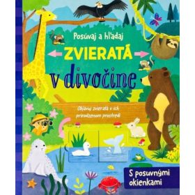 Posúvaj a hľadaj - Zvieratá v divočine