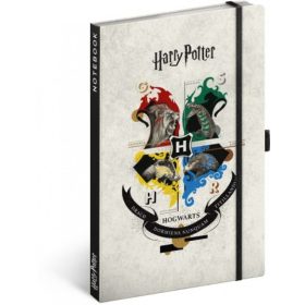 Notes Harry Potter, linajkovaný, 13 × 21 cm