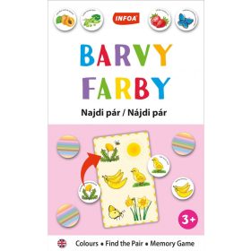 Výučbová hra - Nájdi pár - Farby