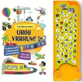 Urob vrrrum! - Zvuková kniha s dopravnými