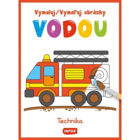 Vymaľuj obrázky vodou - Technika