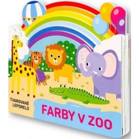 Farby v zoo -Tvarované leporelo