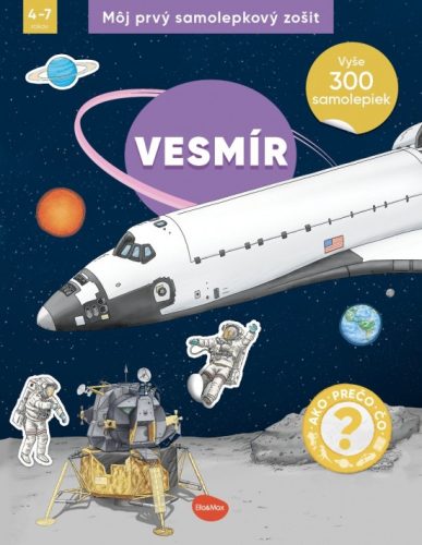 Môj prvý samolepkový zošit – VESMÍR