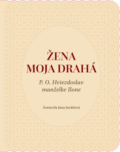 Žena moja drahá. P. O. Hviezdoslav manželke Ilone