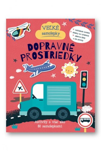 Dopravné prostriedky - Veľké samolepky